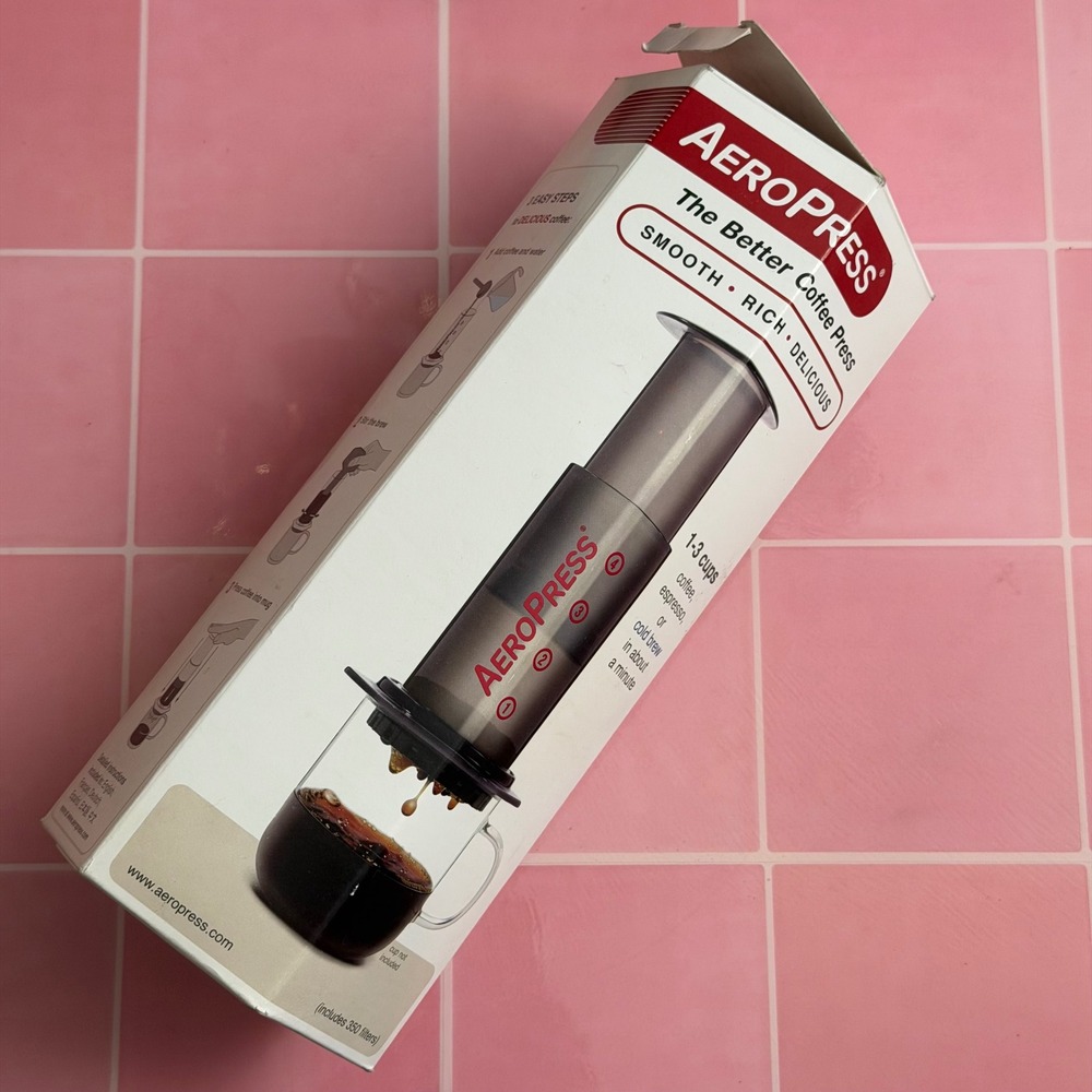 AeroPress Original Coffee Maker Portable Espresso and Cold Brew Coffee Press